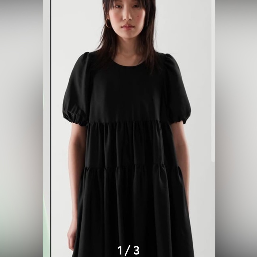 COS Elegant Black Dress size 32